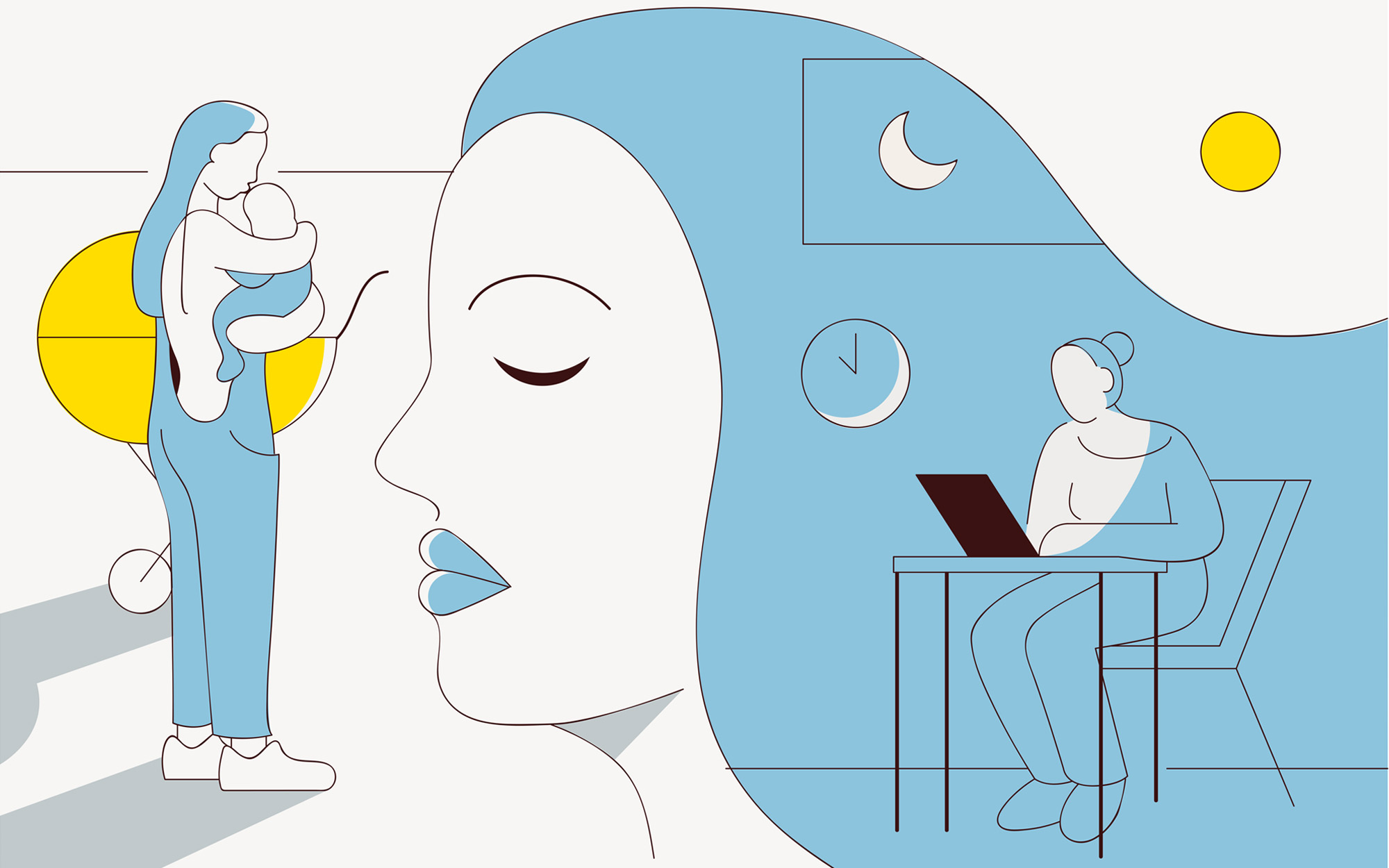 ilustracion telos teletrabajo david blay 2