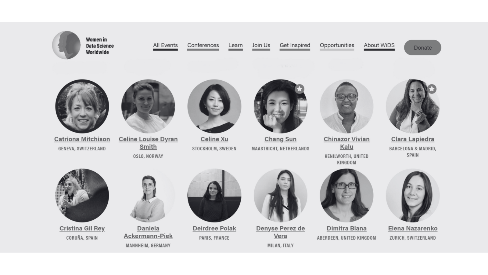 WiDS Women in Data Science Barcelona Madrid Stanford High Impact Ambassador