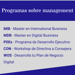 Formacion sobre management programas ejecutivos