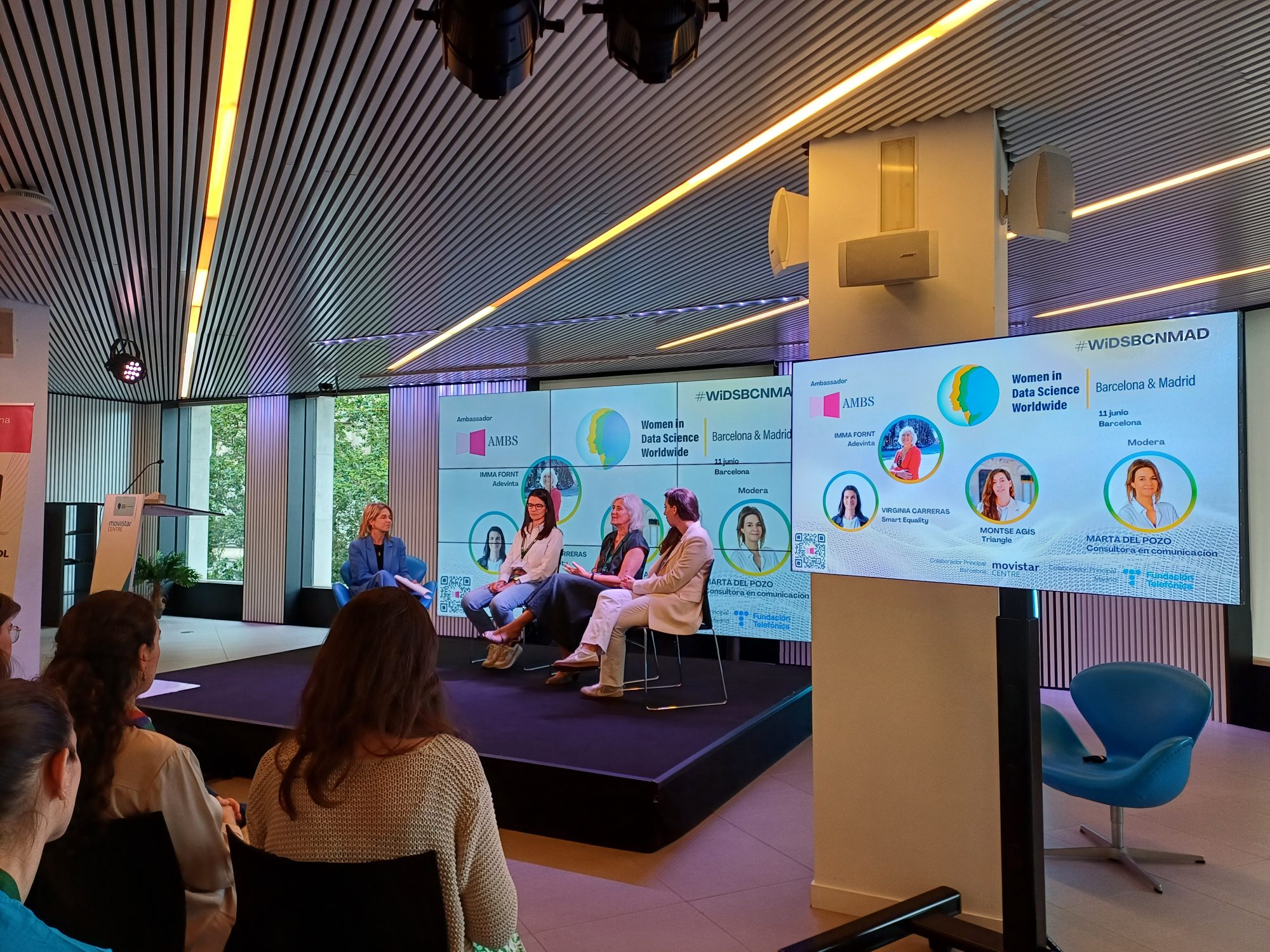 Women in Data Science Barcelona 2024 Movistar Centre
